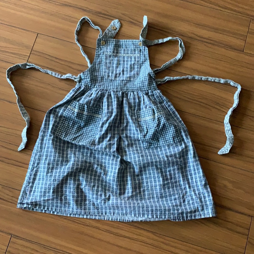 Vintage French “Providence” Pinafore girl’s  dress